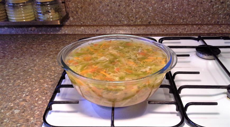Овощной жиросжигающий суп "Похудей-ка" 