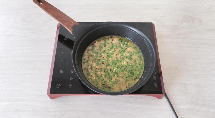 Фото приготовления рецепта: Стейк из костреца ягненка в горчичном соусе, шаг №4