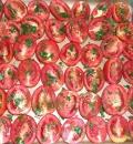 Готовим вяленые помидоры сливки