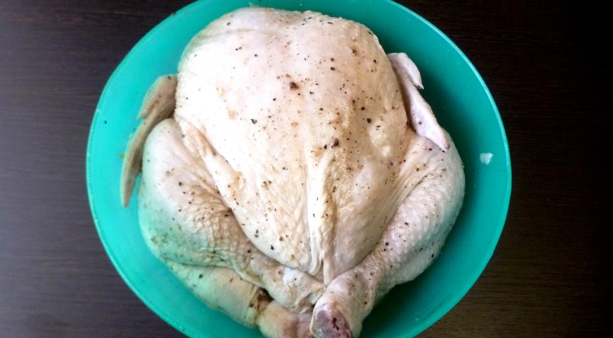 Фото приготовления рецепта: Запеченная курица по-калабрийски, шаг №1