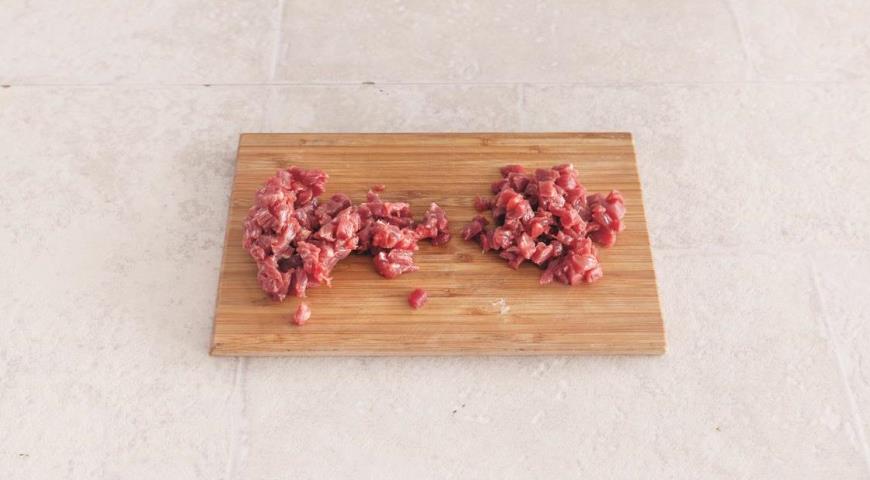 Фото приготовления рецепта: Хинкали с говядиной и бараниной, шаг №1