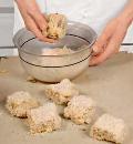 Фото приготовления рецепта: Крокеты из макарон с грибами, шаг №5