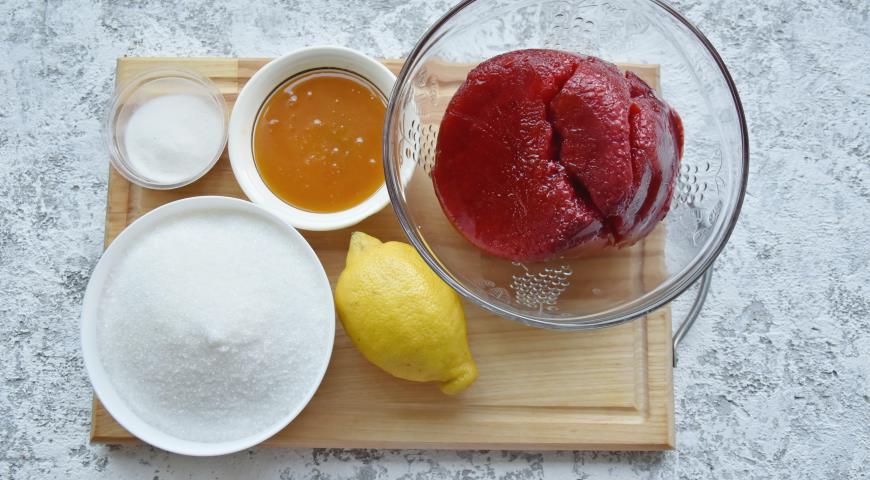 Фото приготовления рецепта: Домашний ягодный мармелад, шаг №1