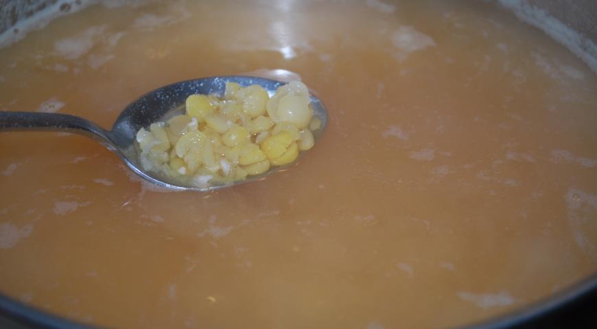 Фото приготовления рецепта: Постный гороховый суп-пюре, шаг №1