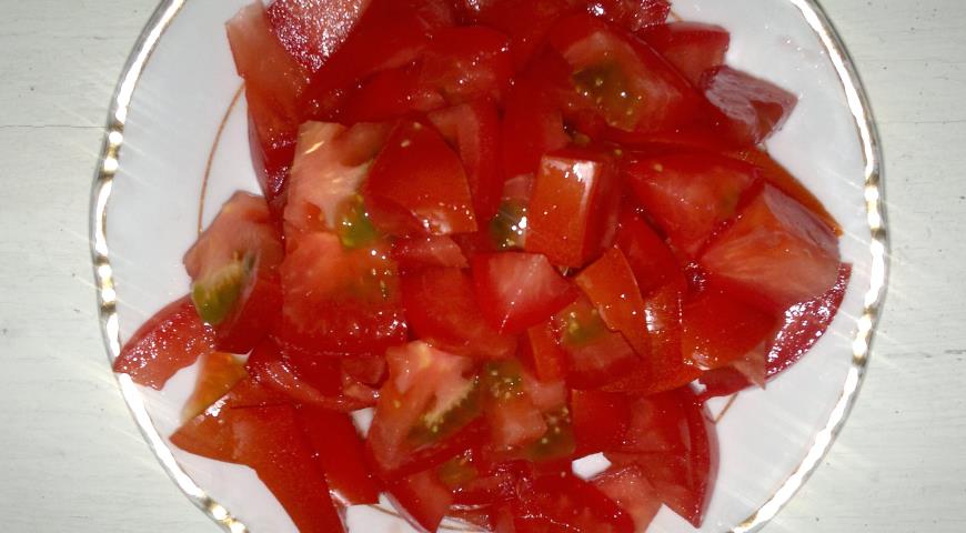 Фото приготовления рецепта: Салат из баклажанов, шаг №6