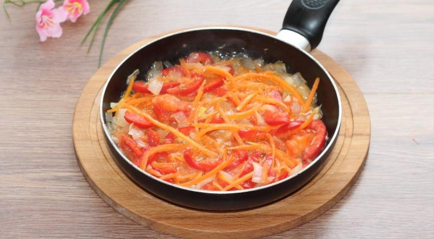 Фото приготовления рецепта: Суп с булгуром и цветной капустой, шаг №10