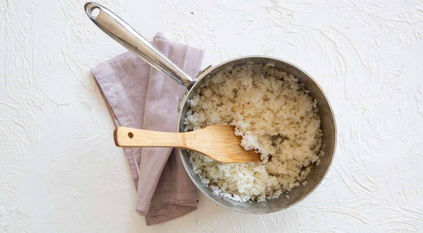 Рисовый пудинг, отваривание риса