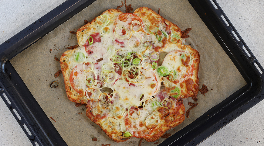 Пицца на батоне в духовке, выпекание пиццы в духовке