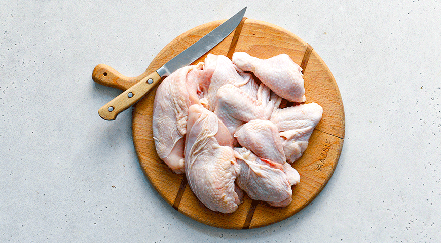 Фото приготовления рецепта: Курица с медом в духовке, шаг №1