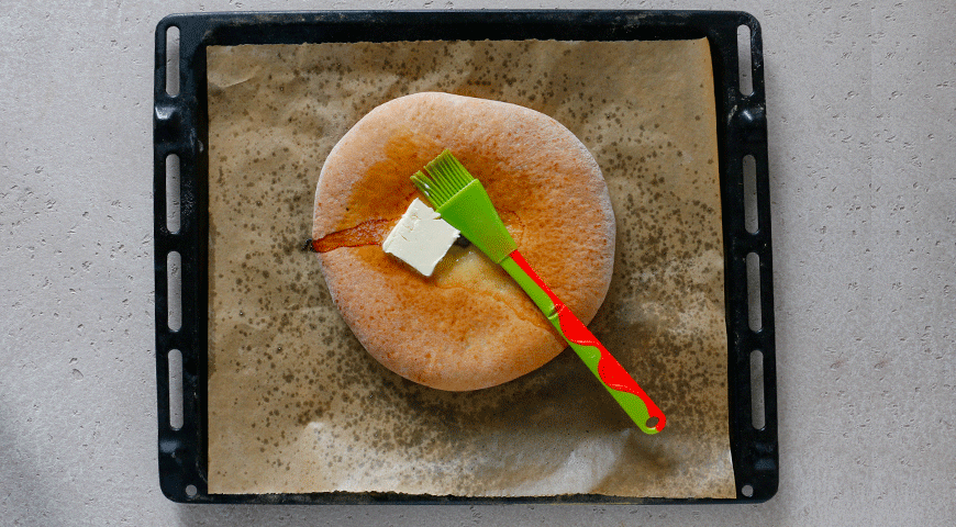 Фото приготовления рецепта: Осетинский пирог с говядиной, шаг №7